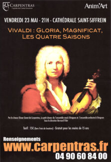 Choeur Elzéar Genêt Carpentras Concert Vivaldi 23 mai 2014