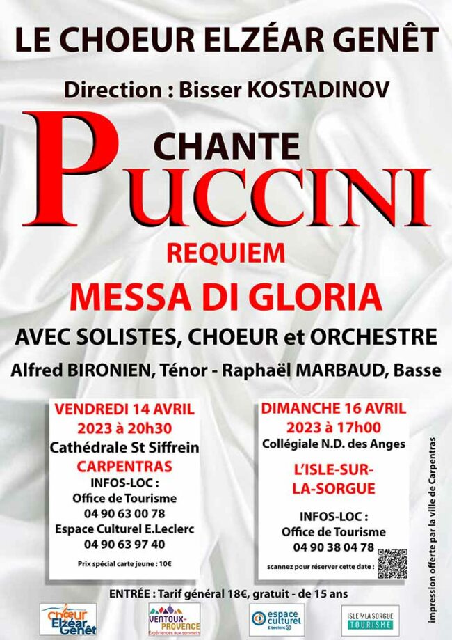 AFFICHE PUCCINI 2023 affiche puccini web