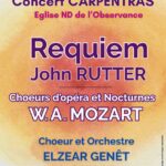 Requiem John Rutter & Mozart Carpentras