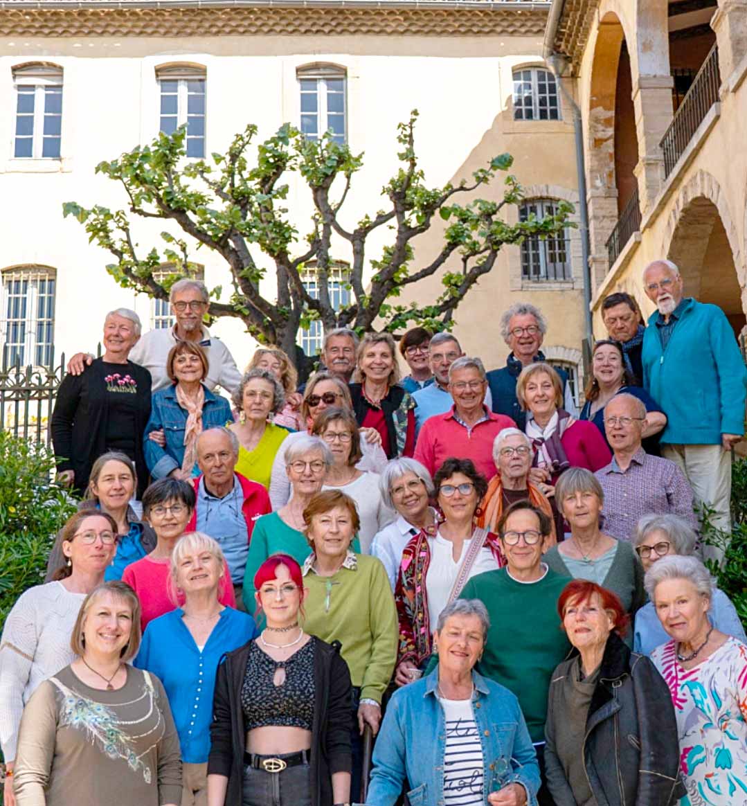 Chœur Elzéar Genêt Carpentras les choristes